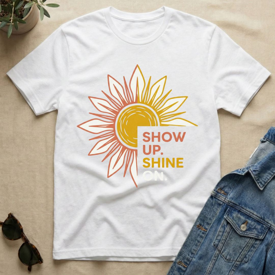 Show Up Shine On T-Shirt